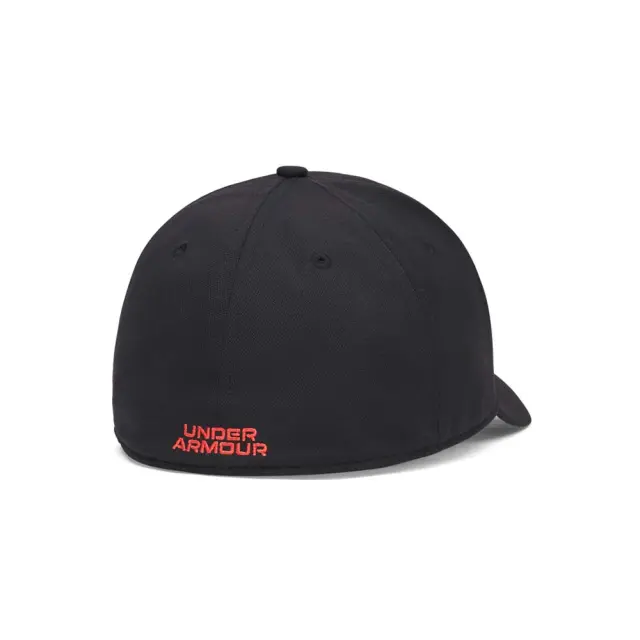 Under Armour Men's Blitzing Cap Μαύρο - Κόκκινο 1376700-006 (Under Armour) - M/L 2