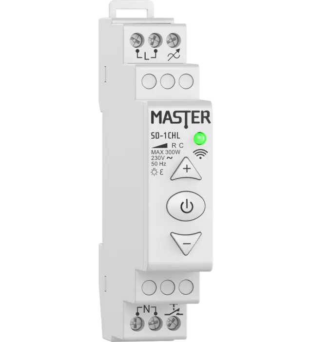 SD-1CHL DIMMER ΡΑΓΑΣ LED 1 Module 230VAC/300W (Wi-Fi) MASTER ELECTRIC