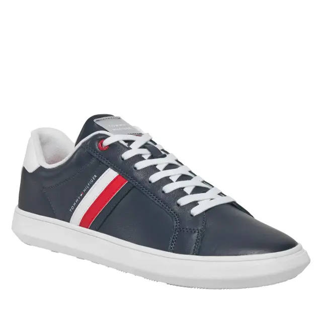 Tommy Hilfiger - Ανδρικά Sneakers Essential Leather Cupsole FM0FM04921-DW5 Μπλε - 40 2