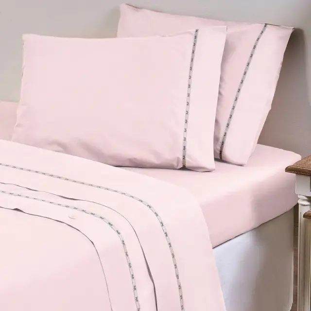 Ζεύγος Μαξιλαροθήκες 50x70 Ροζ 19V69 Colori Pink Sb Home