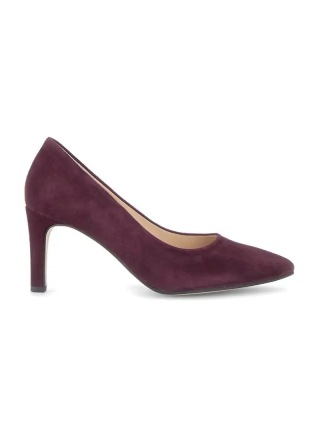 Gabor Γόβες Γυναικείο δέρμα Nubuck Μπορντώ GAB/300302 004-MULBERRY - 40 3