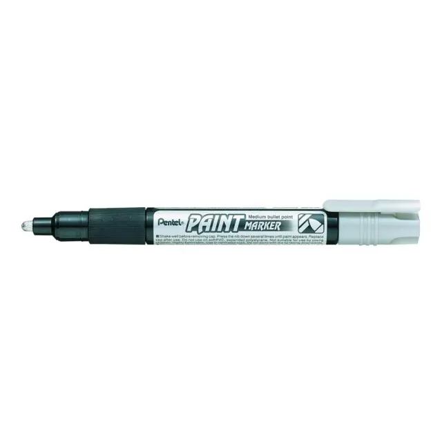 Μαρκαδόρος Ανεξίτηλος Pentel Grafitti MMP20Z Λαδιού Ασημί Medium (Pentel)
