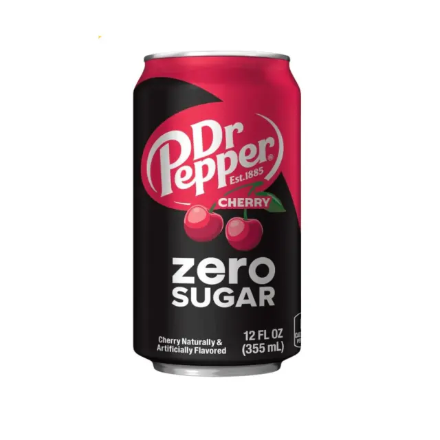 Dr Pepper Zero Cherry ΧΓ 355ml