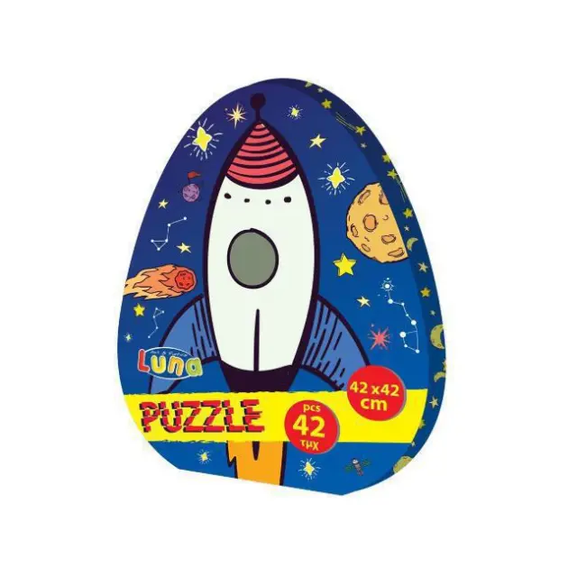 Luna Puzzle Πύραυλος 42x42cm 42 τεμ.(000621742)