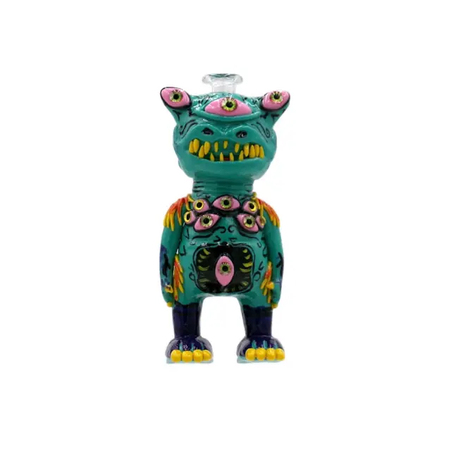 Googly Bongster Clay Dab Bong 3