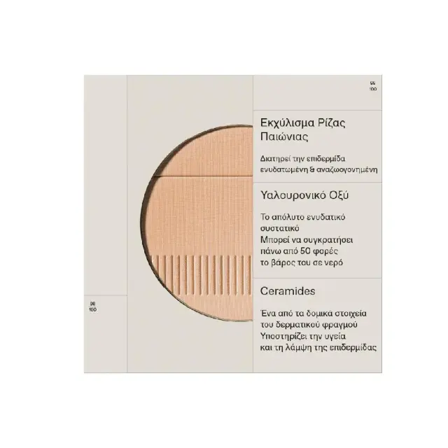 Korres Natural Finish Face Powder, Πούδρα με Μεταξένια Υφή Απόχρωση 02 Medium 8gr 3