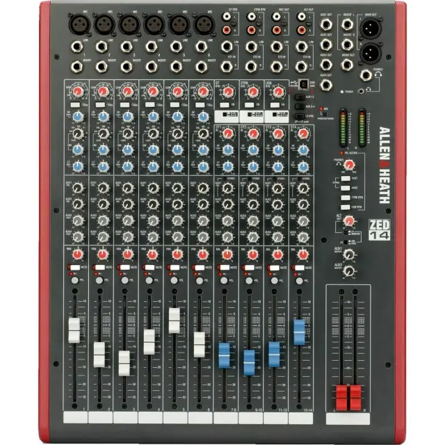Allen & Heath ZED-14 Αναλογική Κονσόλα Μίξης