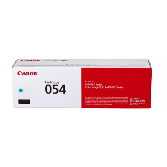 Canon 054 Γνήσιο Toner Laser Εκτυπωτή Κυανό 1200 Σελίδων 3023C002