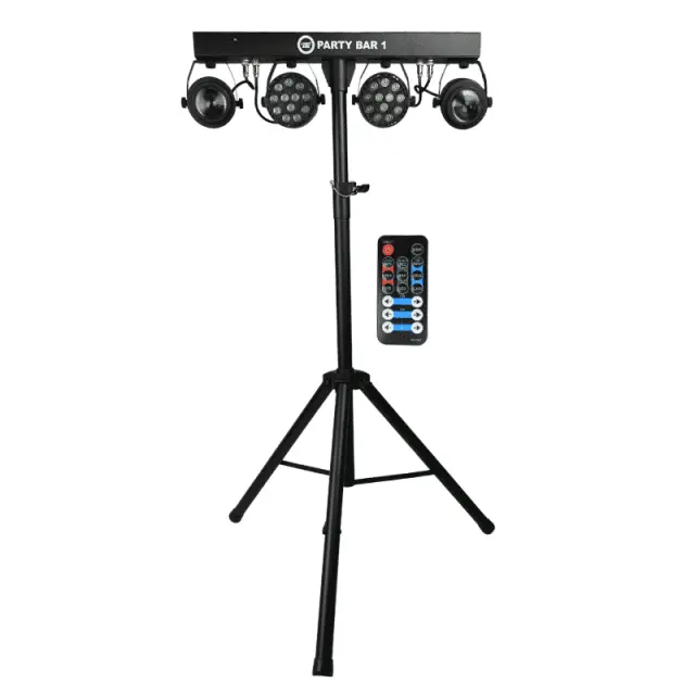 LIGHT4ME PARTY BAR 1 light multieffect par flower disco lighting set 3