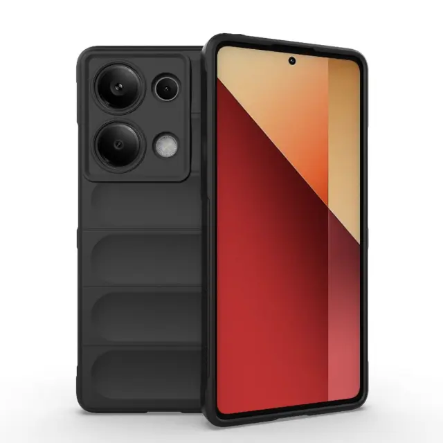 Rugged Θήκη για Redmi Note 13 Pro 4G-Black OEM