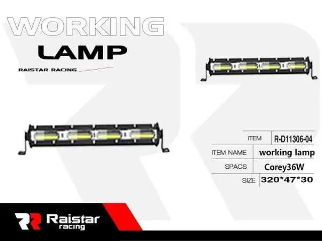 Προβολέας οχημάτων LED - Μπάρα - 32cm - R-D11306-04 - 110058
