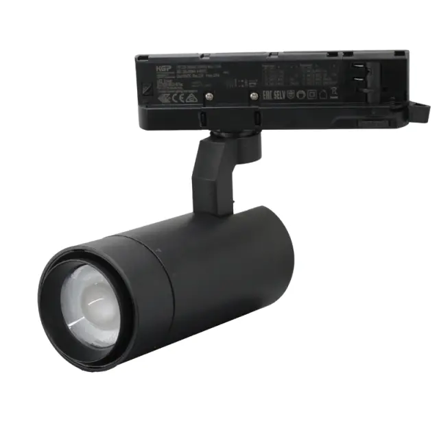 LED ΣΠΟΤ ΡΑΓΑΣ 4ΓΡΑΜΜΩΝ ΡΥΘΜΙΖΟΜΕΝΟ ΝΤΙΜΑΡΙΖ.30W 230V 3000K ΜΑΥΡΟ