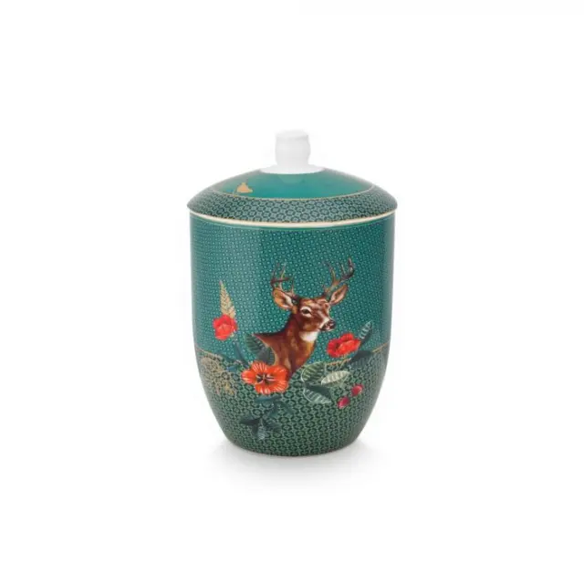 Pip Studio Βάζο αποθήκευσης με καπάκι Winter Wonderland 1,5tl