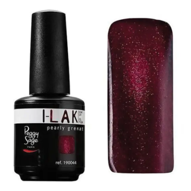 Peggy Sage Nails Gel I-Lak 15ml | Απόχρωση Pearly Grenat
