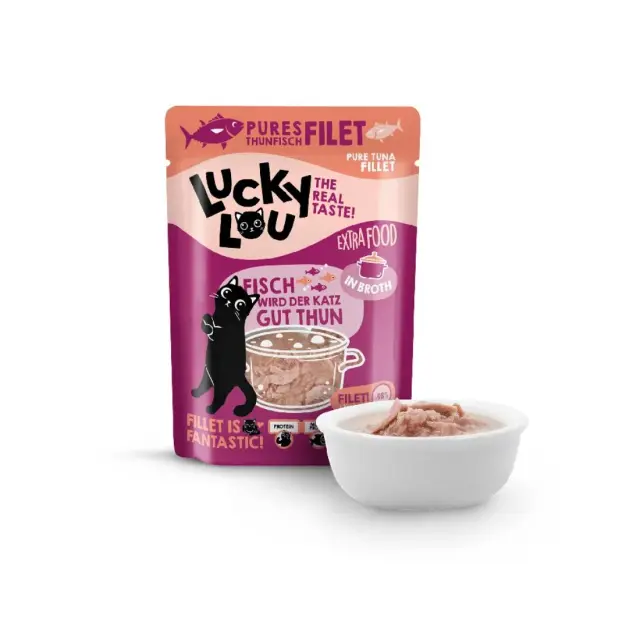 Lucky Lou ExtraFood Φιλέτο Τόνου (Σε Ζωμό) Φακελάκι 70gr 3