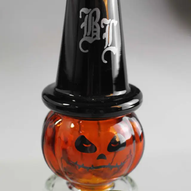 Γυάλινο OIL Bong Halloween + Percolator 19cm 2