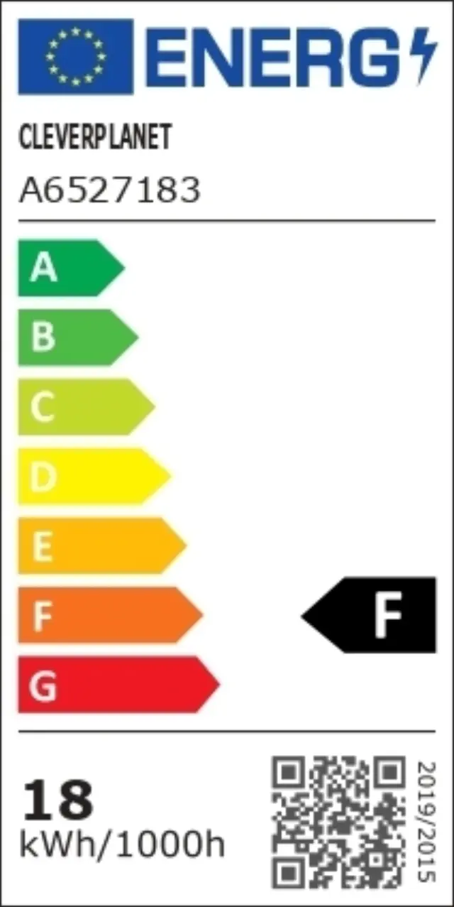 Cleverplanet Λάμπα Led 18W/E27 Θερμό Φως