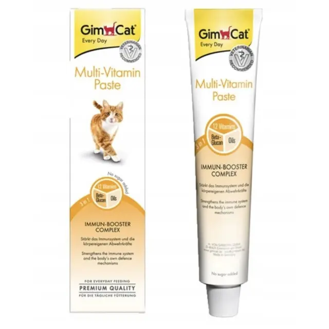 GIMCAT Multi-Vitamin Paste – cat treat – 200g