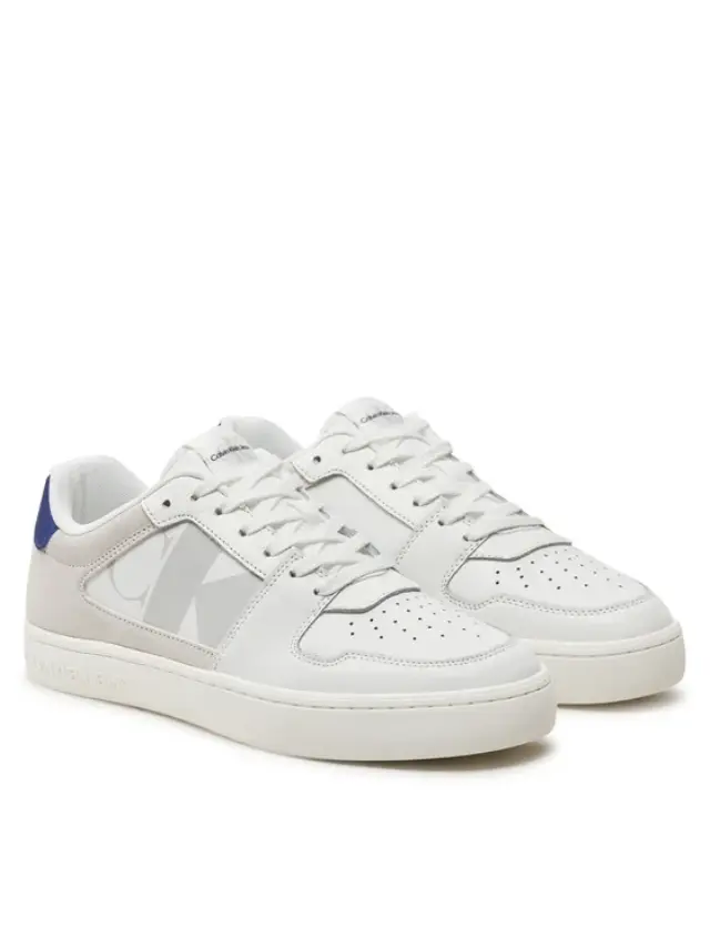 Calvin Klein - Ανδρικά Sneakers Classic Cupsole Low Laceup Nbs YM0YM01002-0LD Λευκό 2