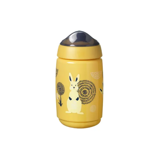 Ποτήρι Tippee Με Στόμιο Μαλακής Σιλικόνης Tommee Tippee Κίτρινο 12m+ 390ml 2