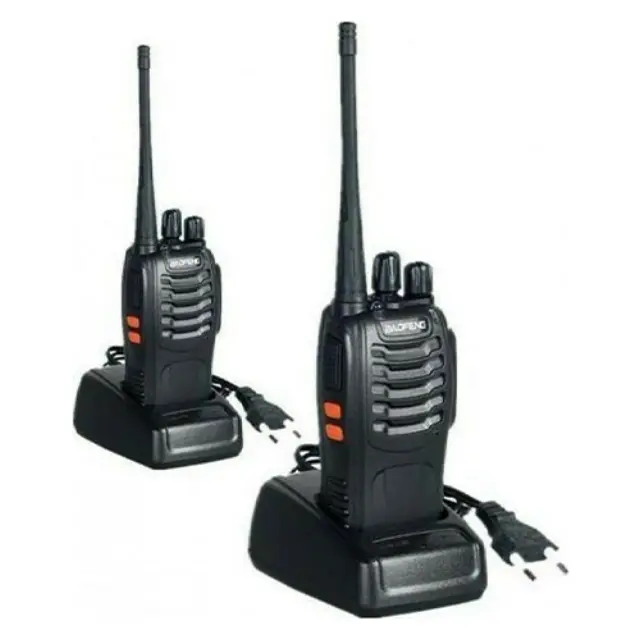 Baofeng BF-888S Ασύρματος Πομποδέκτης UHF/VHF 5W χωρίς Οθόνη Σετ 2τμχ