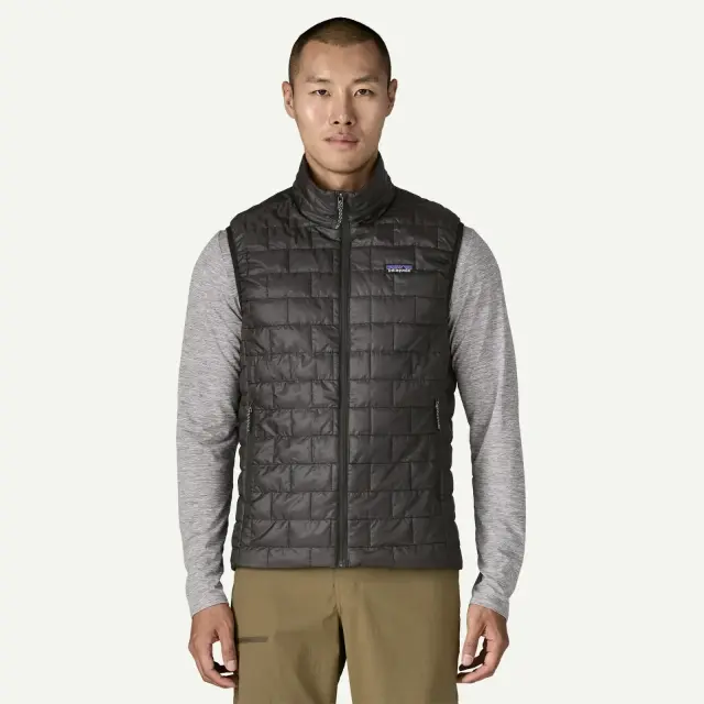 Patagonia Nano Puff Vest Black Αμάνικο Γιλέκο - Large 2