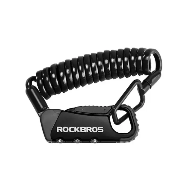 Rockbros Bike Lock RBK6N Combination Black