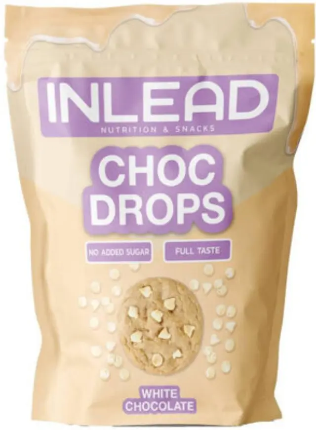 Choc Drops 150g Inlead White Chocolate