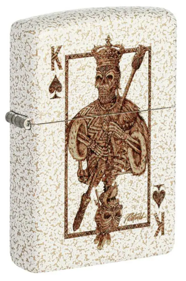ZIPPO Αναπτήρας - 48552 Rick Rietveld Ace Skull Design