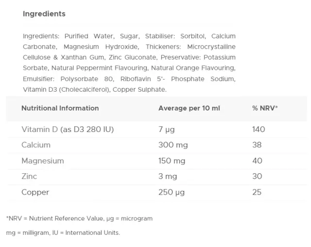 Vitabiotics Wellkid Calcium Liquid 2