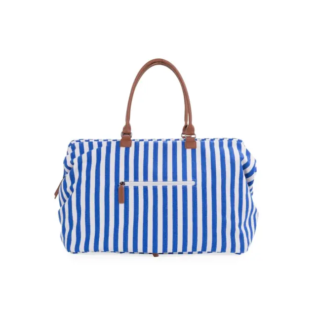 Τσάντα Αλλαγής ChildHome Mommy Bag stripes electric blue/light blue BR78255 2