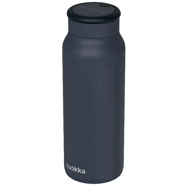 Quokka Θερμός παγούρι Stainless steel Thermal Bottle with Silicone Handle ECHO BLACK 690 ML- 40393