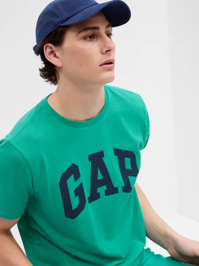 Gap Logo Μπλούζα SLUSHY GRN 17-5730 TCX