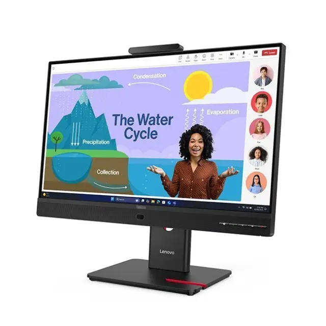 Lenovo Monitor 24" ThinkVision T24D-4v IPS FHD Black (64B7UAT1EU) 2