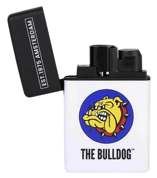The Bulldog Amsterdam X-Zentas JetFlame Αντιανεμικός Αναπτήρας - Blue & Yellow 2