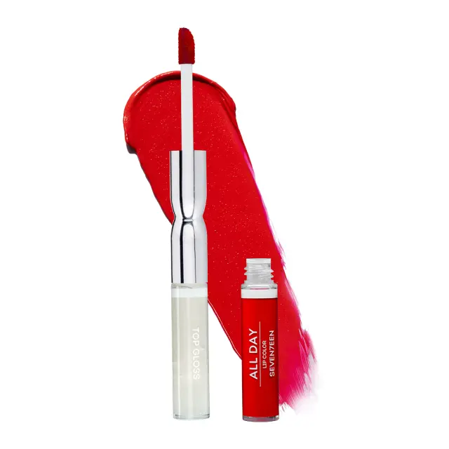Seventeen All Day Lip Color & Top Gloss Κραγιόν Μεγάλης Διάρκειας 6ml - 98