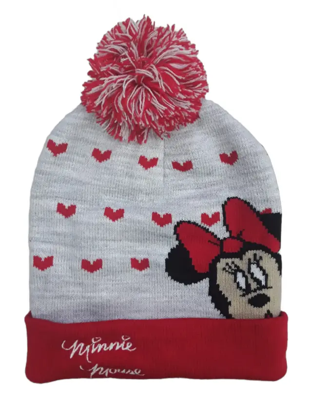 Σκούφος White Pink Minnie 7120732 - 54 cm (6-10Υ)