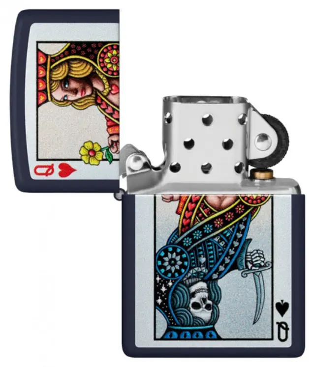 ZIPPO Αναπτήρας - 48723 Queen Design 2