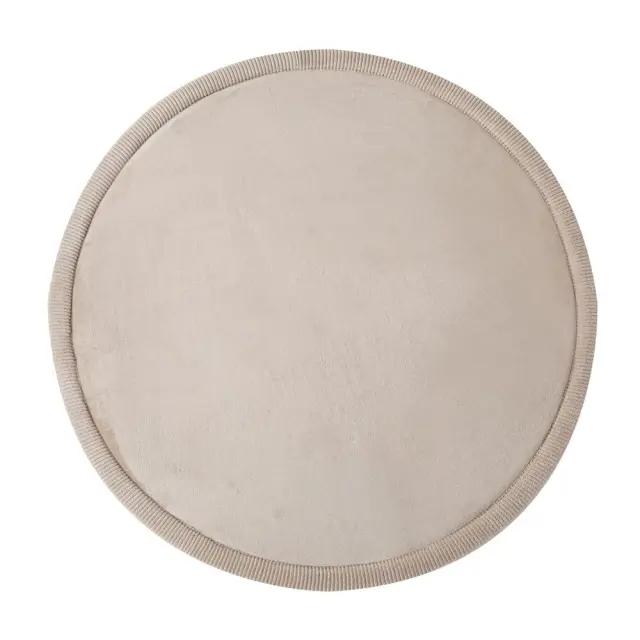 Hakuna Matte χαλί στρογγυλό "Μπεζ" 120x120x2.5εκ.