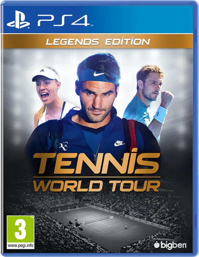 Tennis World Tour: Legends Edition (SPA-Multi in Game) - PlayStation 4