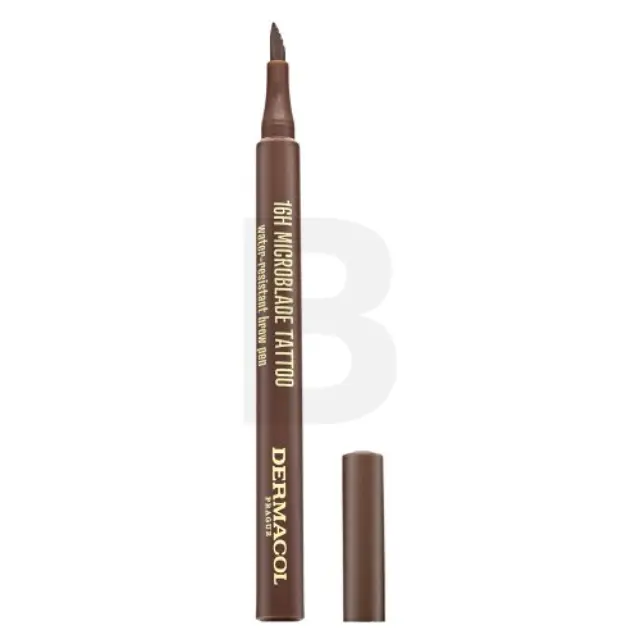 Dermacol 16H Microblade Tattoo Water-Resistant Brow Pen Eyebrow fixer 02 1 ml