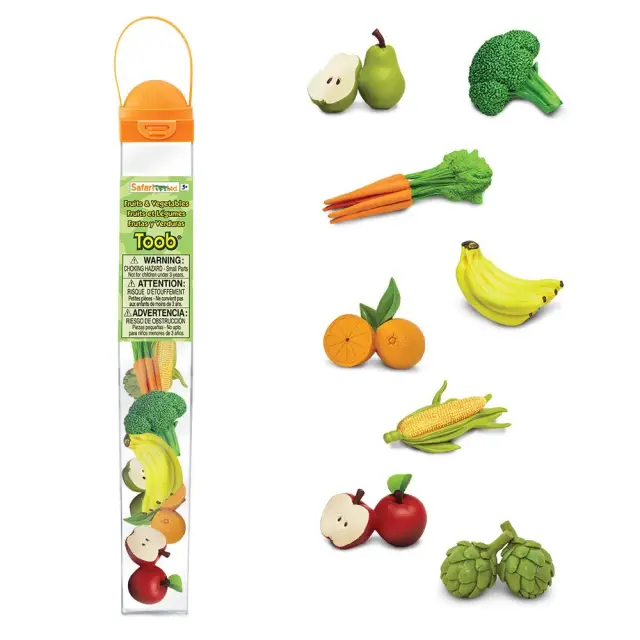 Safari Ltd Μινιατούρες Fruits & Vegetables TOOB Φρούτα και Λαχανικά (3+ ετών) 688304