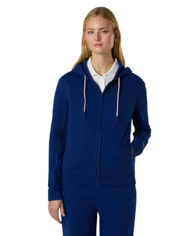 North Sails- French Terry zipper 091241-000-0805 Μπλε Ναυτικό 2