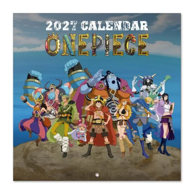 HMEΡΟΛΟΓΙΟ ΤΟΙΧΟΥ ONE PIECE ELBAPH 2027 30X30 CALENDAR CP27039