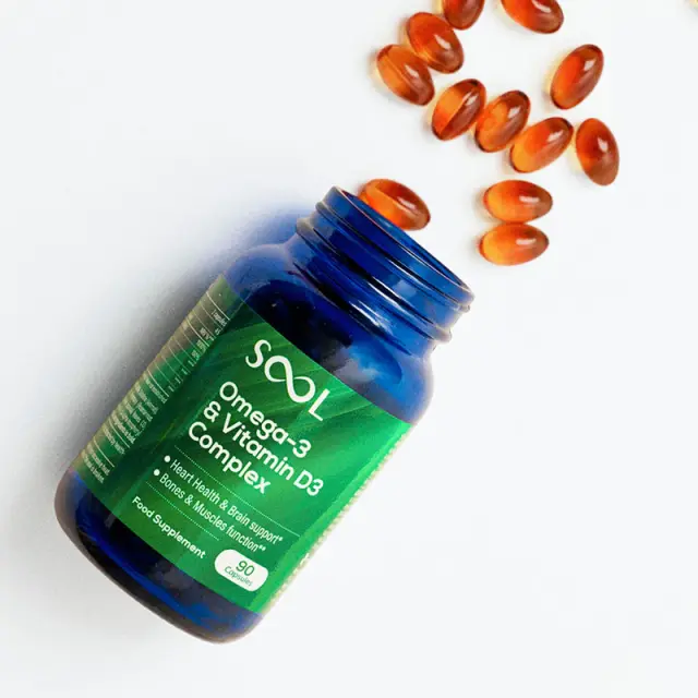 Omega-3 & Vitamin D3 Complex – 90 Soft Gels 2