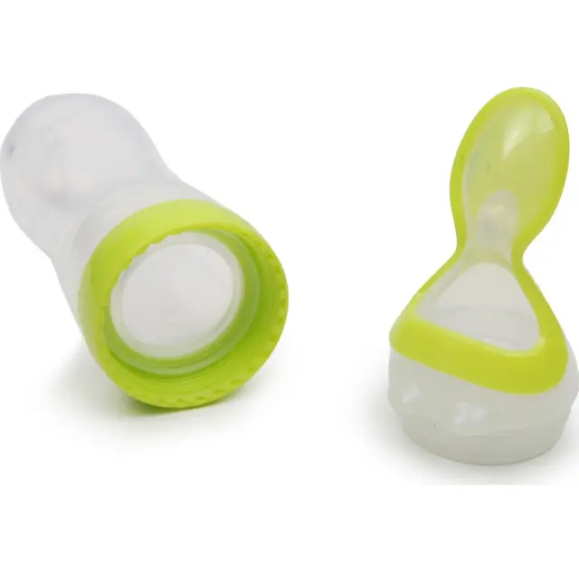 Cangaroo Silicone squeze feeder Κουτάλι Ρυθμιζόμενης Ροής Πράσινο TC5025 2