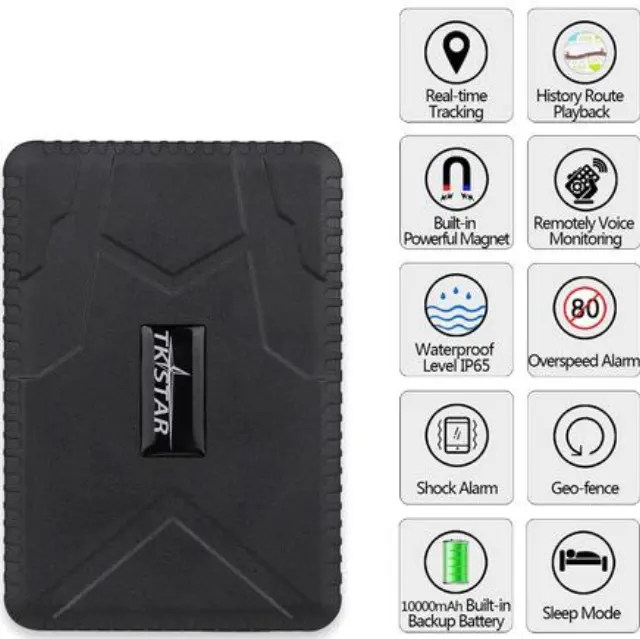 Φορητή αδιάβροχη συσκευή Gps Tracker με μαγνήτη και μπαταρία 10.000 mAh για 2 μήνες συνεχή λειτουργία TK806-4G 2