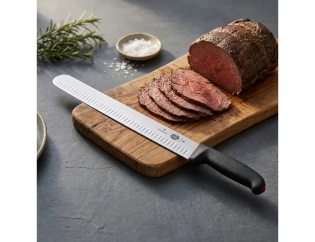 Μαχαίρι Τεμαχισμού Victorinox Fibrox Dual Grip με μήκος λεπίδας 36cm - Black5.4723.36D