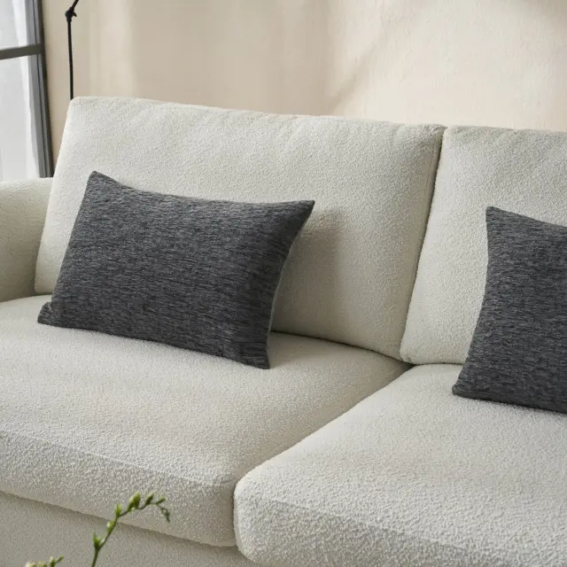 Μαξιλαροθήκη Διακόσμησης Gofis Home Ondine Pearl Grey 20-05-184-2/14 40x60 2