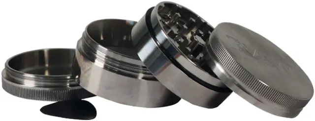 RAW Stainless Steel Grinder Τρίφτης Ανοξείδωτο Ατσάλι 60mm - 4 Part 2
